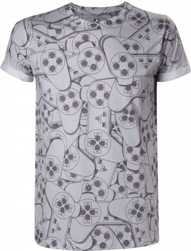 Image of Playstation Sublimation T-Shirt Controller