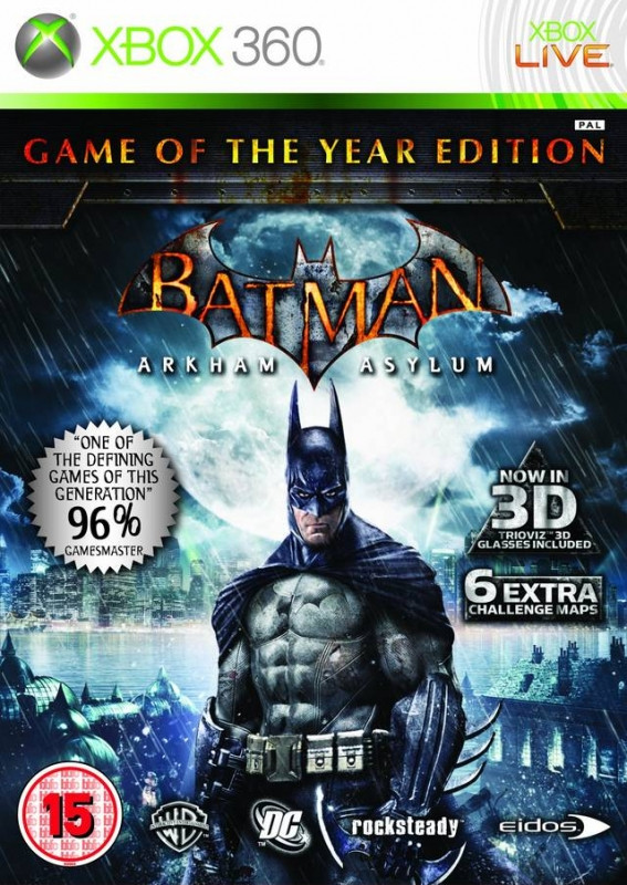 Image of Batman Arkham Asylum (GOTY Edition) (classics)