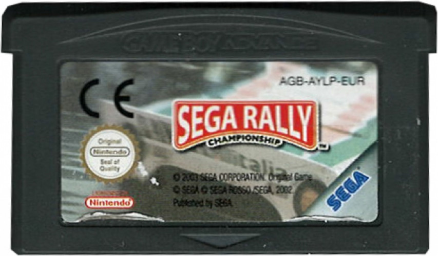 Sega Rally (losse cassette)