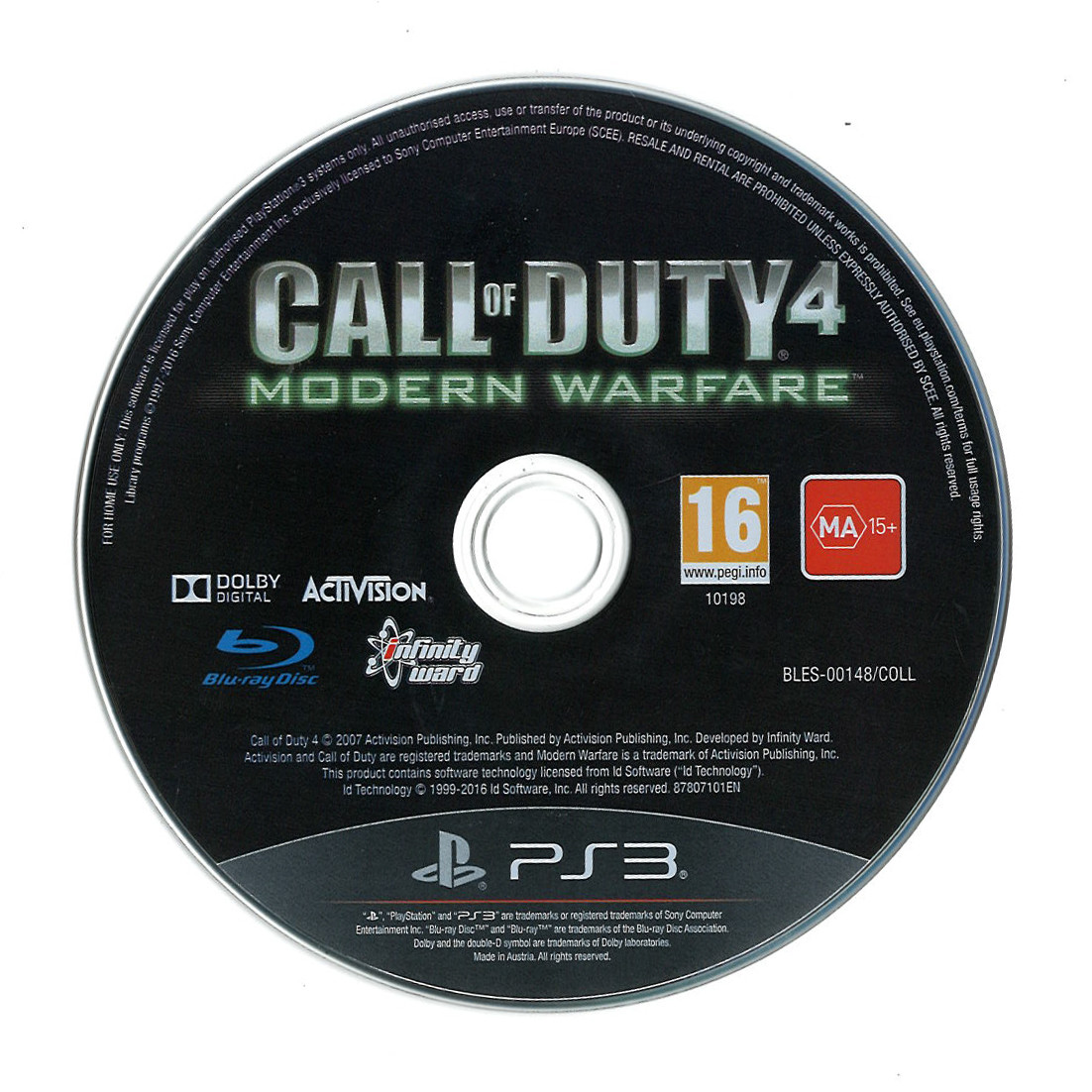 Call of Duty 4 Modern Warfare (losse disc)
