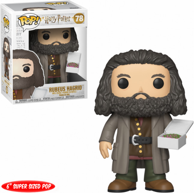 Harry Potter Funko Pop Vinyl: Oversized Rubeus Hagrid with Cake