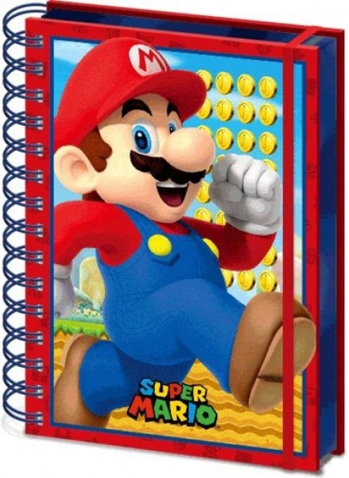 Super Mario - A5 3D Lenticular Notebook
