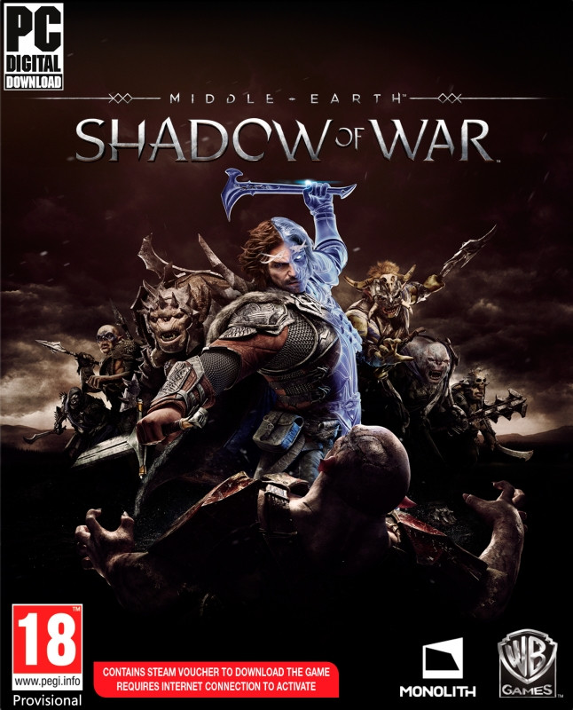 Middle-Earth Shadow of War (code in box)