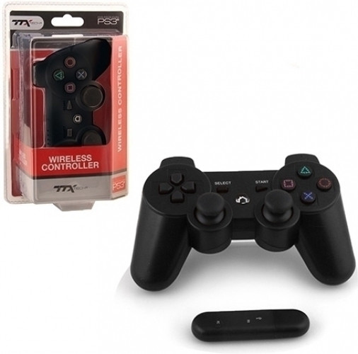 Image of PS3 Wireless Controller Black (TTX Tech)