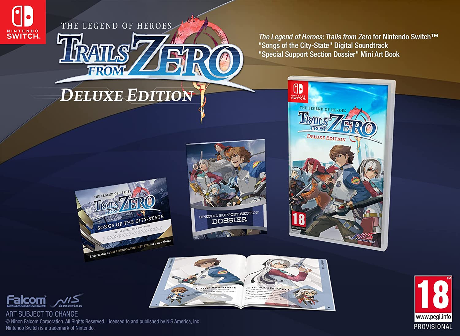 The Legend of Heroes Trails from Zero Deluxe Edition