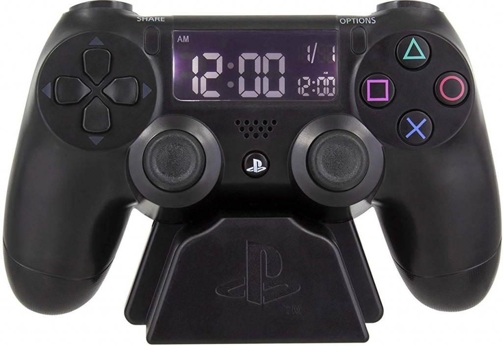 Playstation - PS4 Controller Alarm Clock (Black) afbeelding