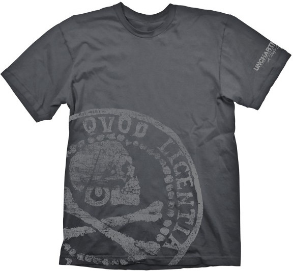 Image of Uncharted 4: A Thief's End T-Shirt Pirate Coin Oversize