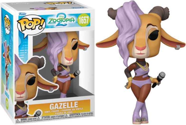 Zootopia 2 Funko Pop Vinyl: Gazelle afbeelding