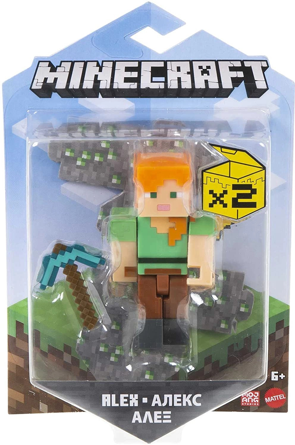 Minecraft Craft-a-Block Figure - Alex