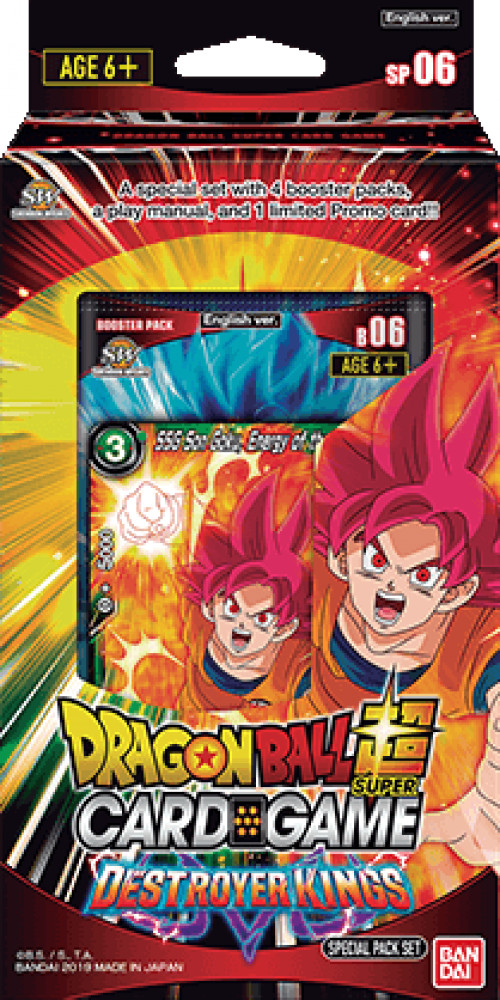 Bandai Dragon Ball Super Tcg Destroyer Kings Special Pack Set bandai kopen in de aanbieding