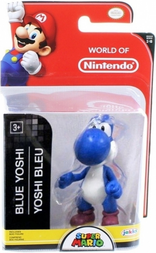Image of World of Nintendo Mini Figure - Blue Yoshi
