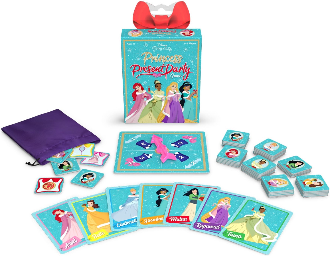 Funko Signature Games: Disney - Princess Holiday Present Party Card Game afbeelding