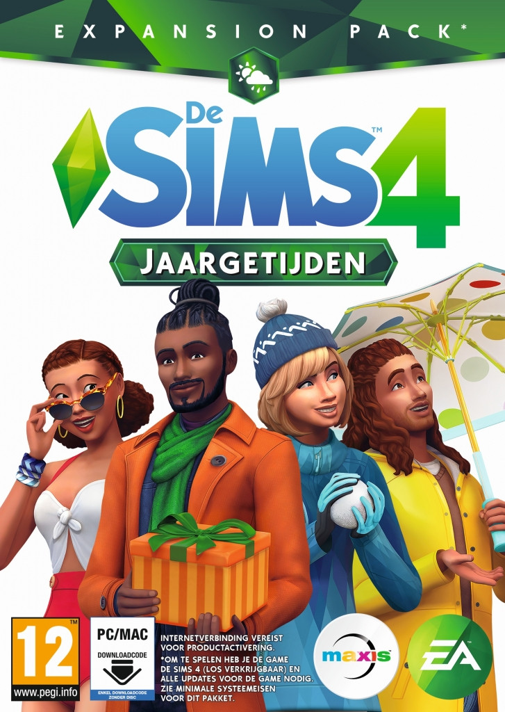 De Sims 4 Jaargetijden (Add-On) (Code in a Box)