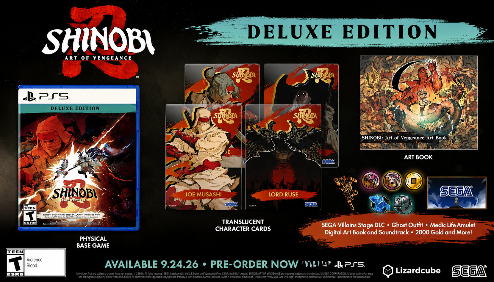 Shinobi Art of Vengeance Deluxe Edition
