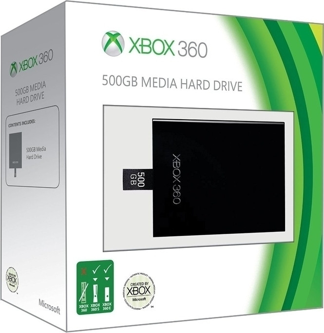 Image of Microsoft Hard Drive 500 GB (Xbox 360 Slim)