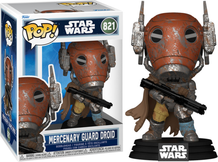 Star Wars The Mandalorian Funko Pop Vinyl: Mercenary Guard Droid
