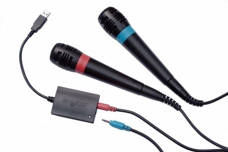 Singstar Wired Microphones