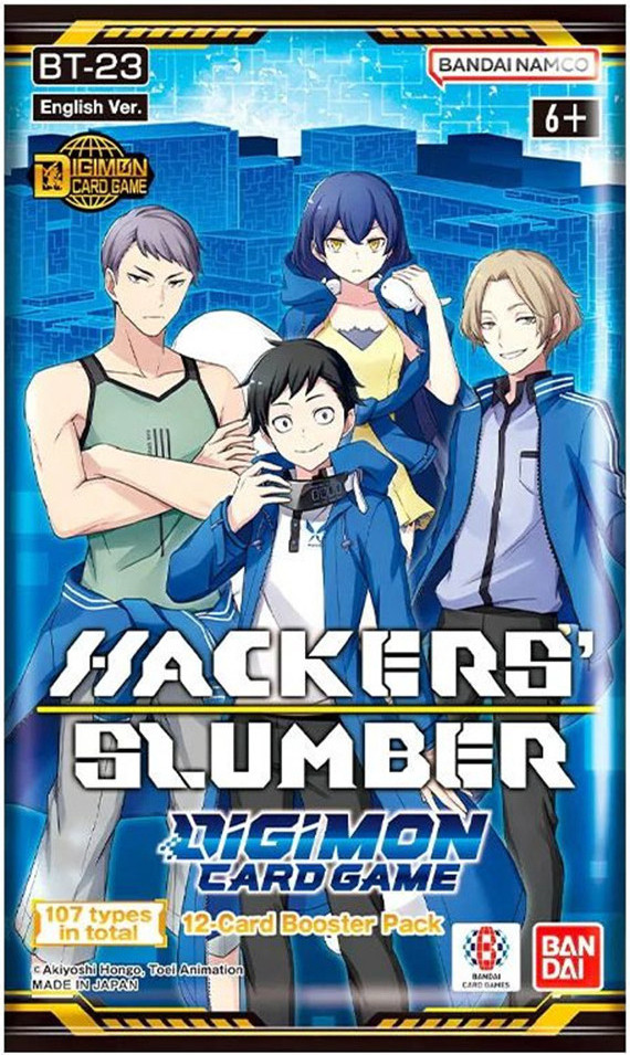 Bandai Digimon TCG BT-23 Hackers Slumber Booster Pack