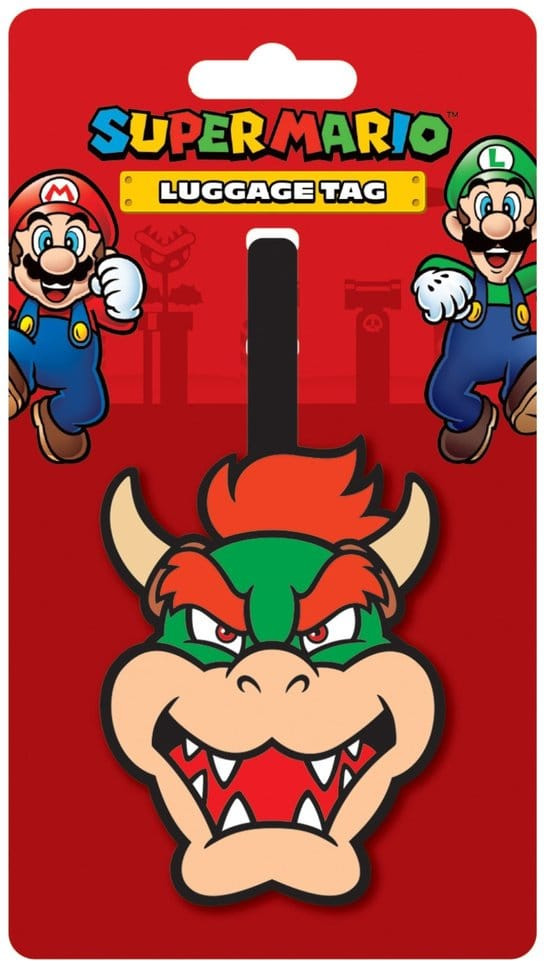 Nintendo - Bowser Rubber Luggage Tag