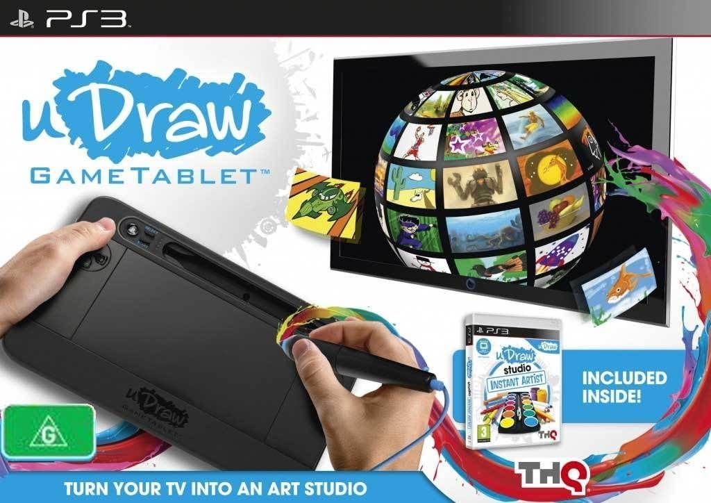 THQ uDraw Game Tablet + uDraw Studio Instant Artist