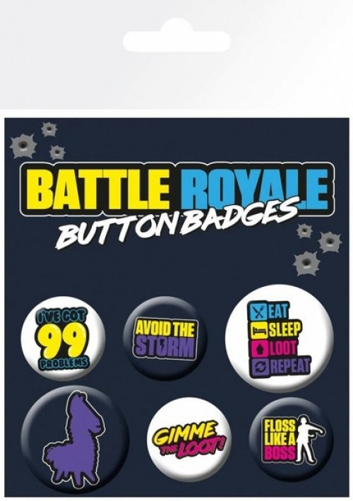 Fortnite - Battle Royale Button Set