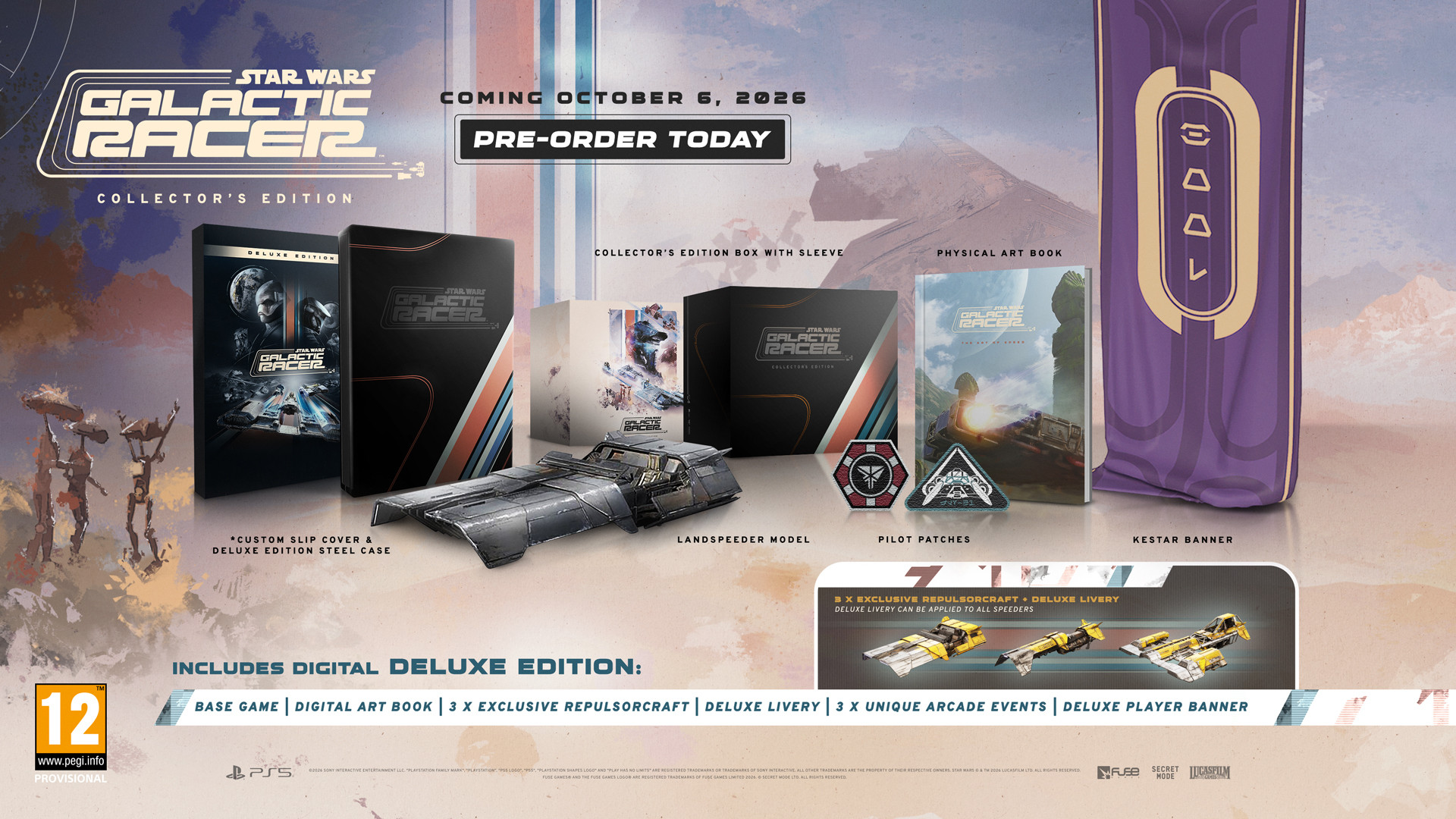 Star Wars: Galactic Racer Collector's Edition