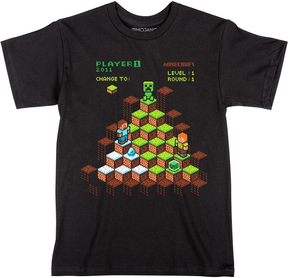 Minecraft - Vintage Miner Mountain Youth Tee