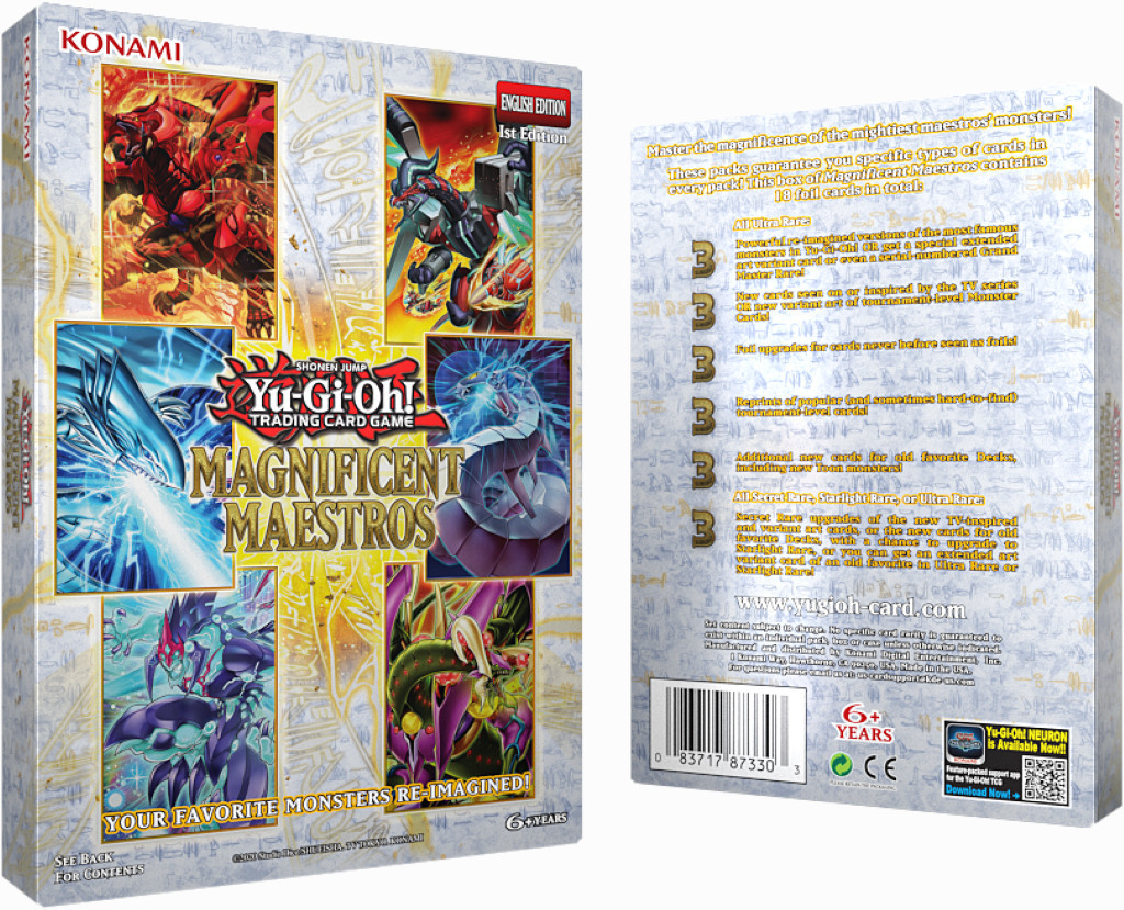 Konami Yu-Gi-Oh! TCG Magnificent Maestros Booster Box