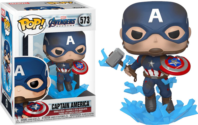 Avengers Endgame Funko Pop Vinyl: Captain America afbeelding