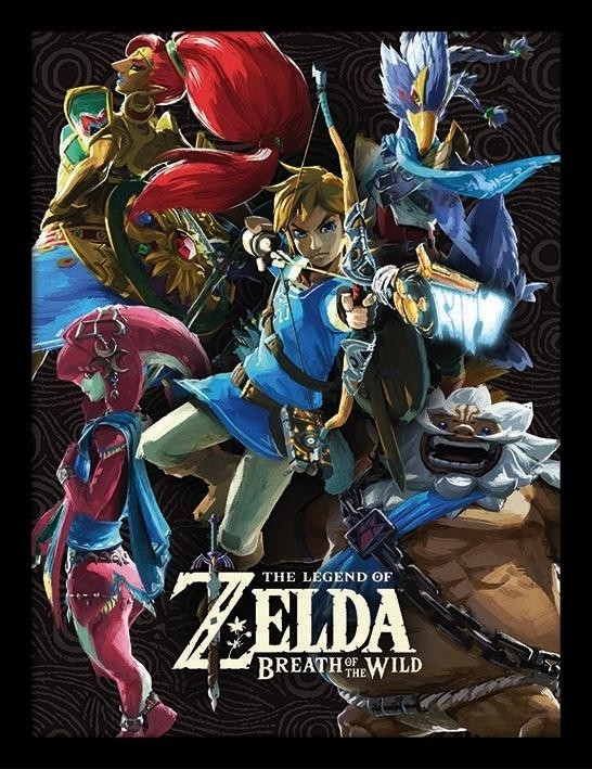 The Legend Of Zelda Breath Of Wild Framed Print Champions 30X40Cm pyramid international kopen in de aanbieding The Legend Of Zelda Breath Of Wild Framed Print Champions 30X40Cm pyramid international kopen in de aanbieding