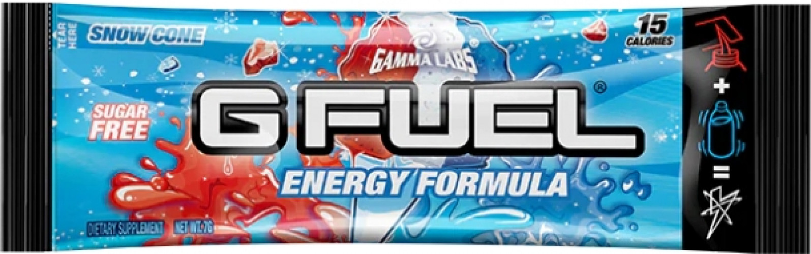 GFuel Energy Formula - Snow Cone Sample