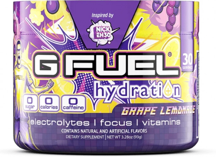 GFuel Hydration - Grape Lemonade Tub