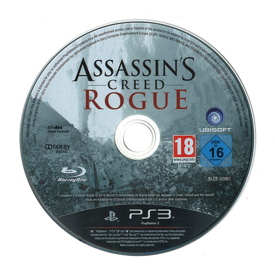 Assassin's Creed Rogue (losse disc)