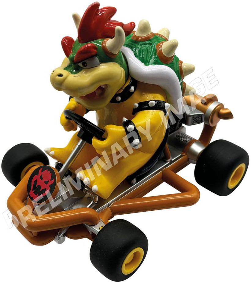 Super Mario Kart 1/18 RC Car - Pipe Kart Bowser afbeelding