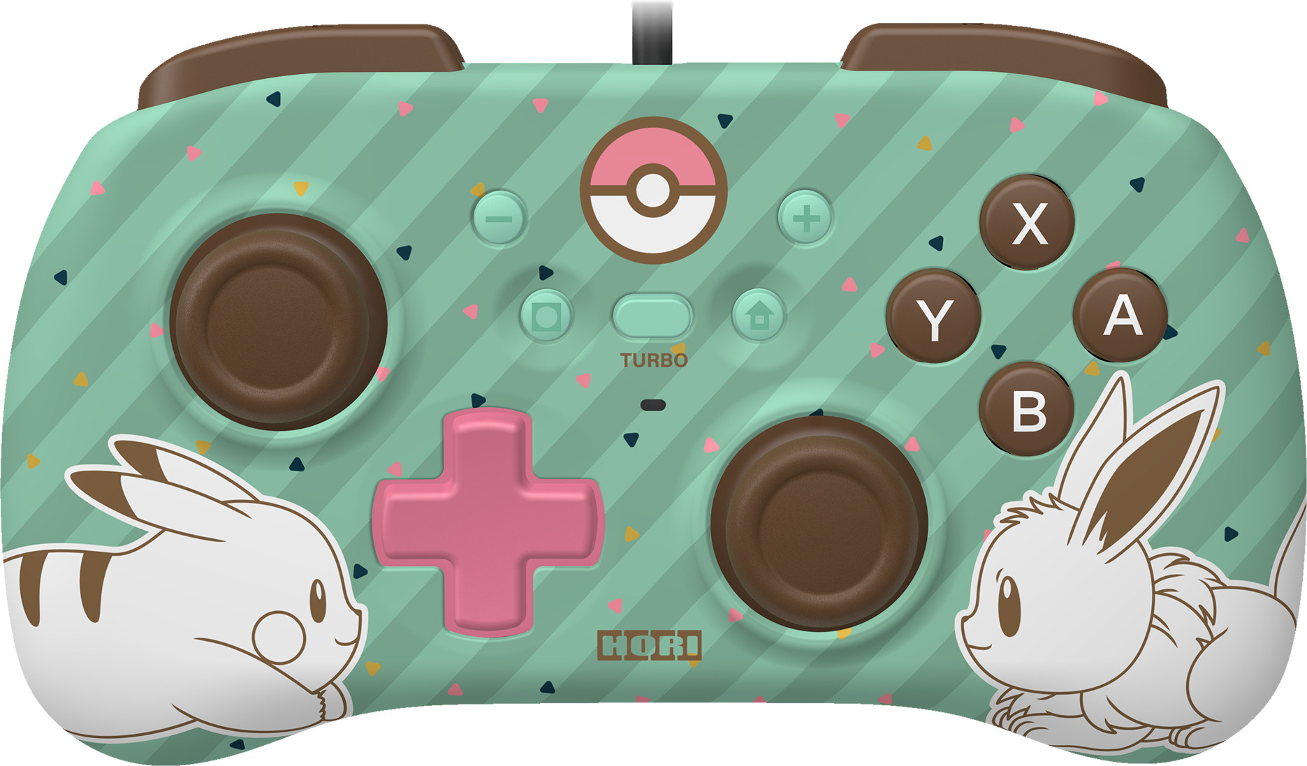 Hori Wired Mini Controller - Pikachu & Eevee