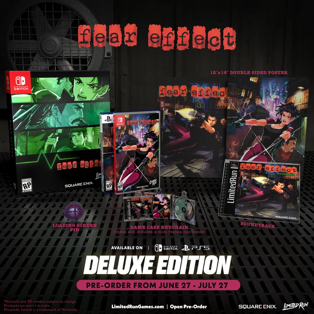 Limited Run Fear Effect Deluxe Edition ( Games)