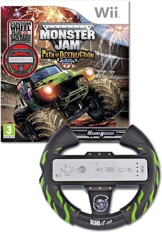 Monster Jam Path of Destruction + Stuur