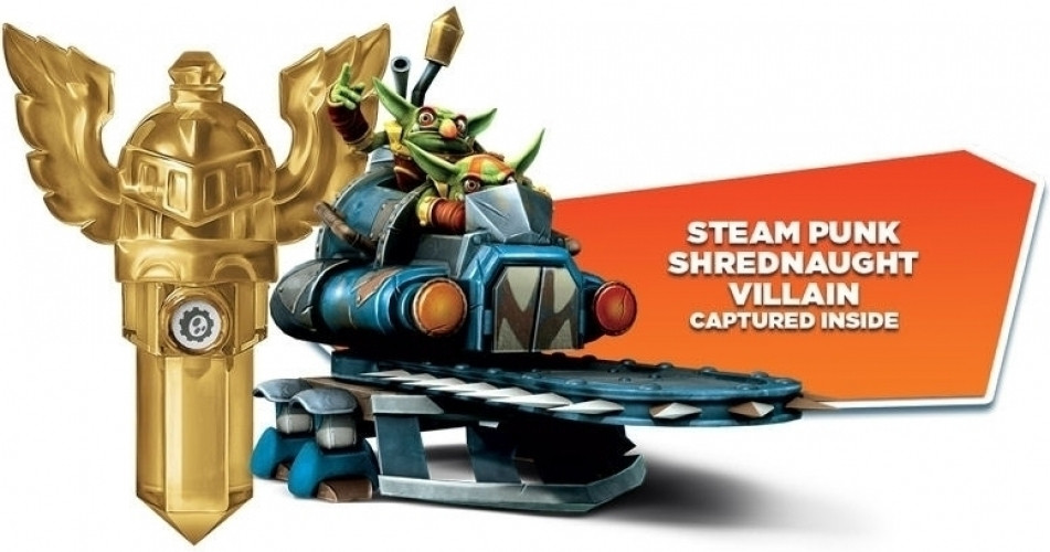 Skylanders Trap Team - Tech Trap (Steampunk Shrednaught Villain Inside)