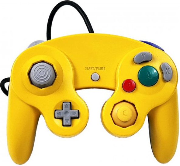 Gamecube Controller Yellow/Purple (Teknogame)