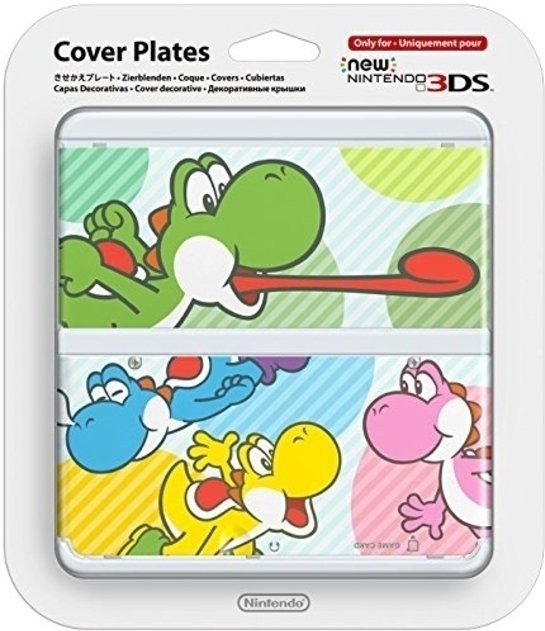 Image of Cover Plate NEW Nintendo 3DS - Multicolour Yoshi