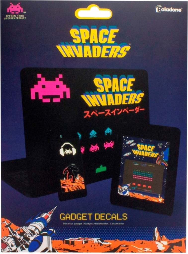 Space Invaders Gadget Decals