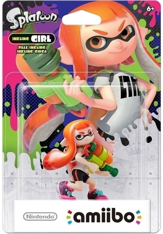 Amiibo Splatoon - Inkling Girl Orange