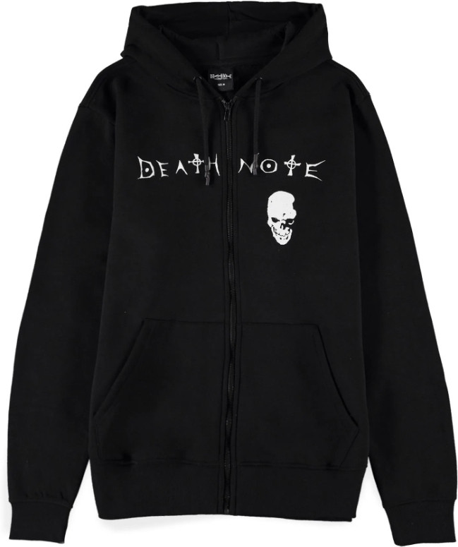 Death Note Vest met capuchon -2XL- Logo Zwart