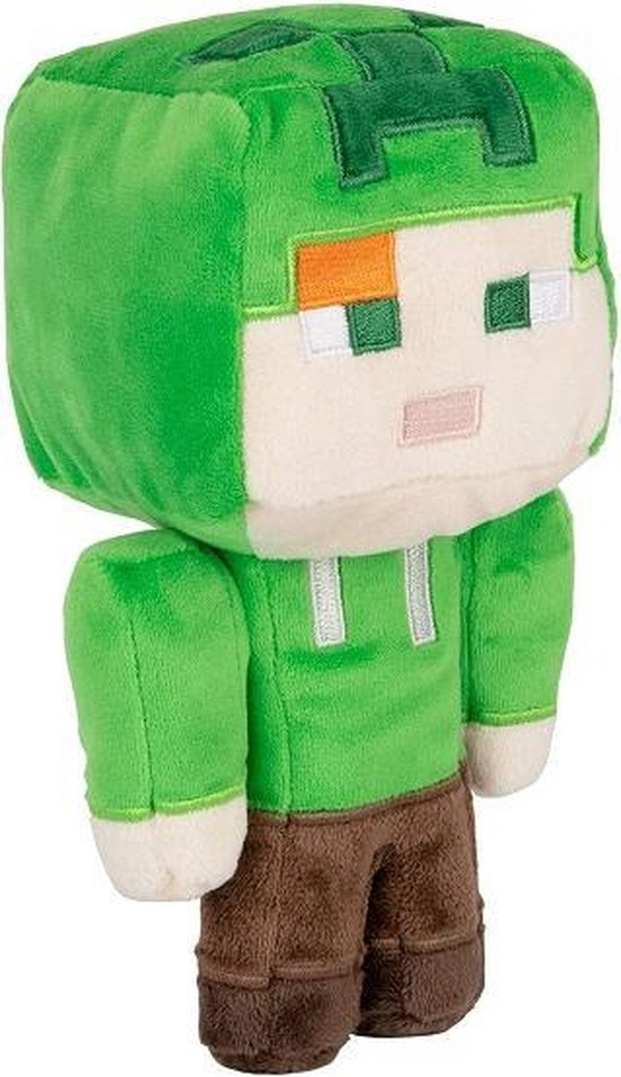 Minecraft Pluche - Happy Explorer Alex in Creeper Costume