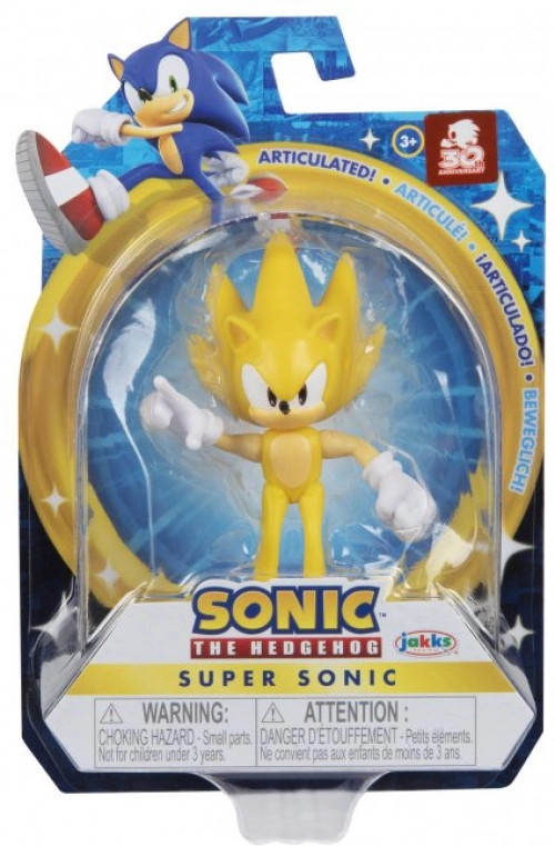 Sonic Articulated Figure - Super Sonic (6cm)