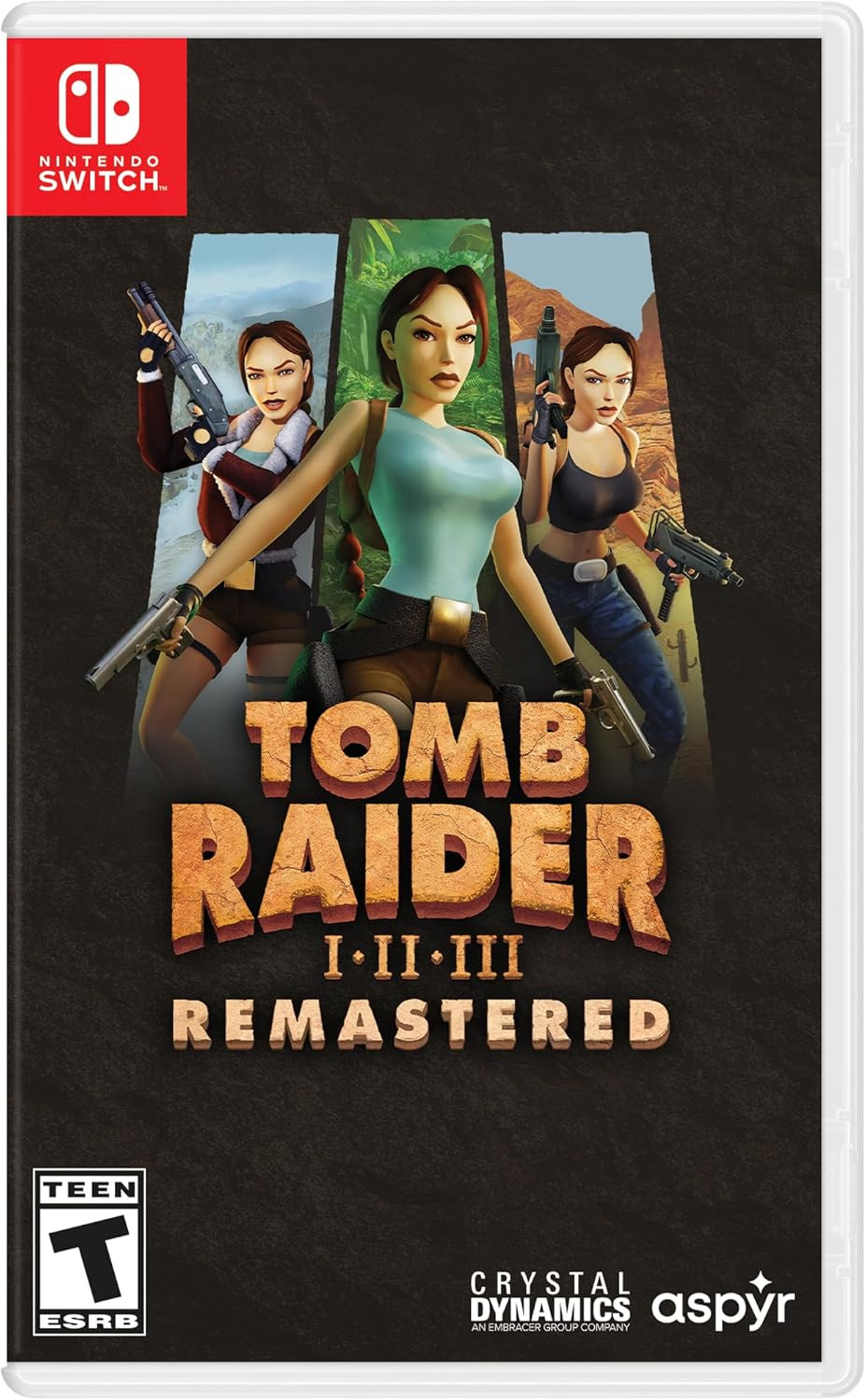 Crystal Dynamics Tomb Raider I-III Remastered Starring Lara Croft
