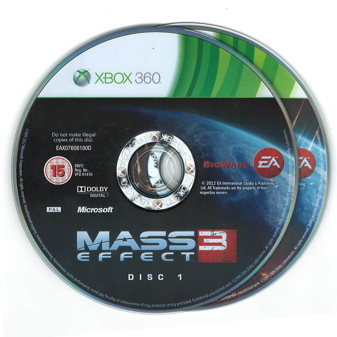 Mass Effect 3 (losse discs)