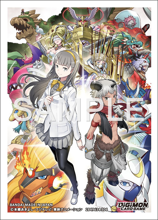 Bandai Digimon TCG 03 Sleeves - Inori & Aegiomon