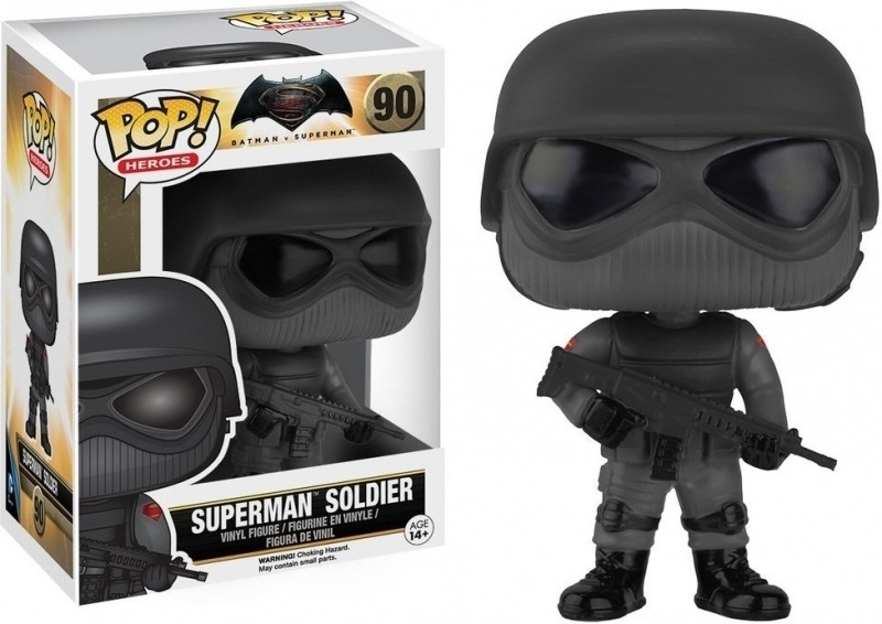 Batman vs Superman Pop Vinyl Superman Soldier
