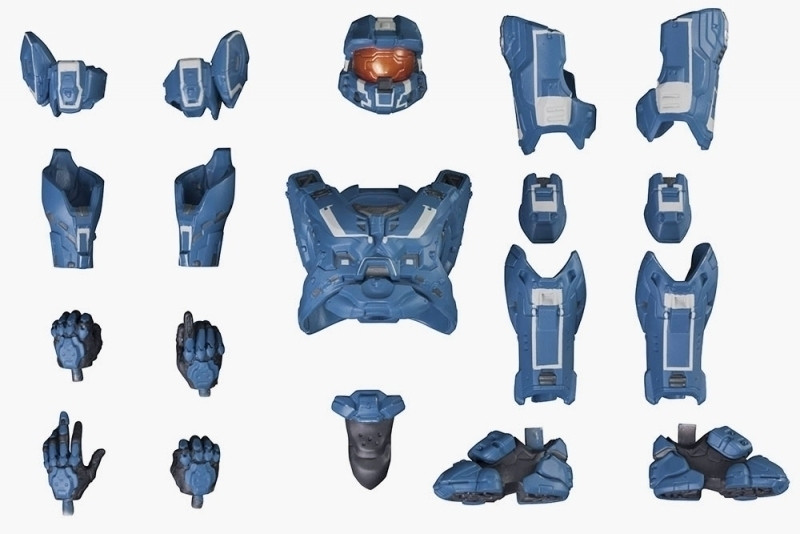 Image of Halo: Mjolnir Mark VI Artfx+ Armor Set
